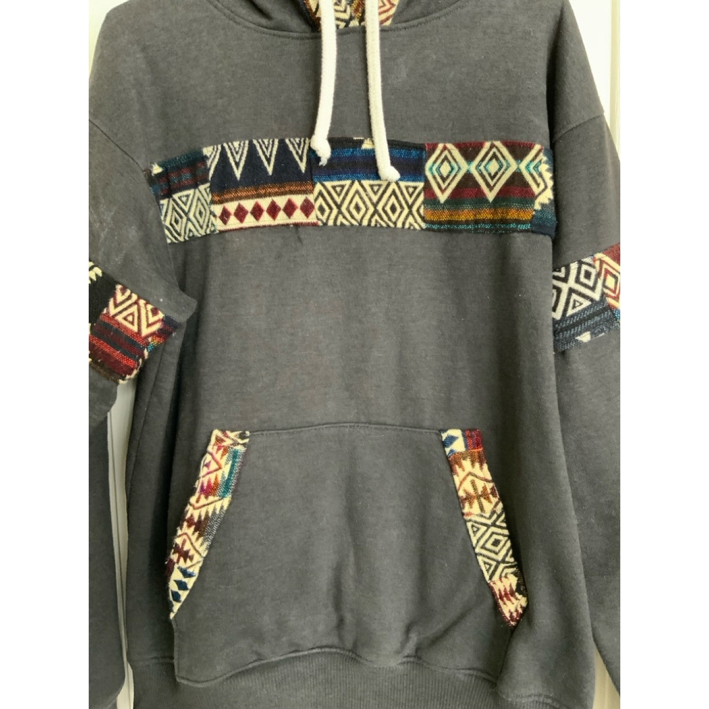 Mens Mushuc Multicolor Hoodie Large